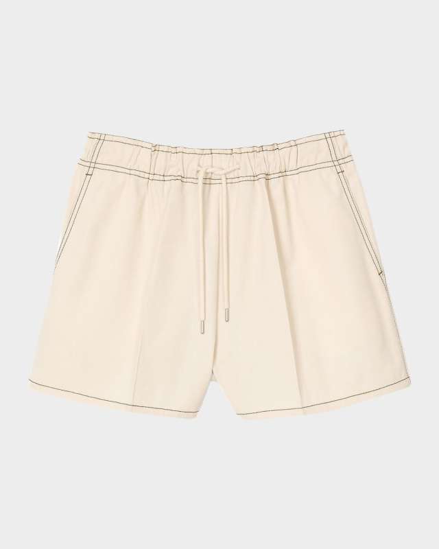 Leonor Cotton Drawstring Shorts